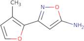 5-Amino-3-(3-methyl-2-furyl)isoxazole