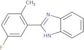 2-(5-Fluoro-2-methylphenyl)-1H-1,3-benzodiazole