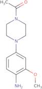 1-[4-(4-Amino-3-methoxyphenyl)piperazin-1-yl]ethanone