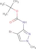 tert-Butyl N-(4-bromo-1-methyl-1H-pyrazol-3-yl)carbamate