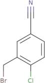 3-(Bromomethyl)-4-chlorobenzonitrile