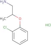 1-[(1-Aminopropan-2-yl)oxy]-2-chlorobenzene hydrochloride