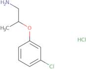 1-[(1-Aminopropan-2-yl)oxy]-3-chlorobenzene hydrochloride