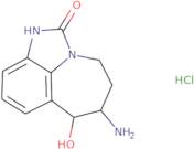 7-Amino-6-hydroxy-6,7,8,9-tetrahydro-2,9a-diazabenzo[cd]azulen-1(2H)-one hydrochloride