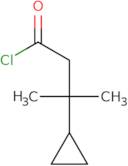 3-Cyclopropyl-3-methylbutanoyl chloride