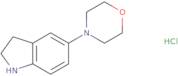 4-(indolin-5-yl)morpholine hydrochloride