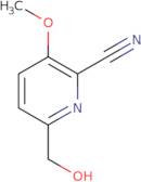 6-(Hydroxymethyl)-3-methoxypicolinonitrile