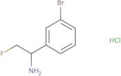 1-(3-Bromophenyl)-2-fluoroethan-1-amine hydrochloride