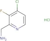 (4-Chloro-3-fluoropyridin-2-yl)methanamine hydrochloride