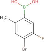 4-Bromo-5-fluoro-2-methylphenylboronic acid