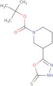 tert-Butyl 3-(5-sulfanyl-1,3,4-oxadiazol-2-yl)piperidine-1-carboxylate