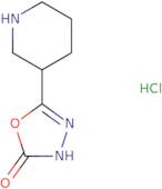 5-(Piperidin-3-yl)-2,3-dihydro-1,3,4-oxadiazol-2-one hydrochloride