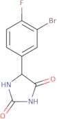 5-(3-Bromo-4-fluorophenyl)imidazolidine-2,4-dione