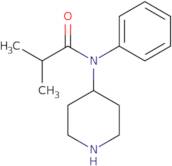 2-Methyl-N-phenyl-N-piperidin-4-ylpropanamide