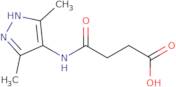 4-[(3,5-Dimethyl-1H-pyrazol-4-yl)amino]-4-oxobutanoic acid