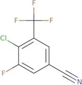 4-Chloro-3-fluoro-5-(trifluoromethyl)benzonitrile