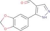 3-(1,3-Dioxaindan-5-yl)-1H-pyrazole-4-carbaldehyde