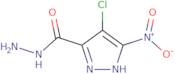 4-Chloro-5-nitro-1H-pyrazole-3-carbohydrazide