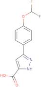 5-[4-(Difluoromethoxy)phenyl]-1H-pyrazole-3-carboxylic acid