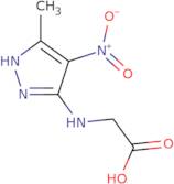 2-[(3-Methyl-4-nitro-1H-pyrazol-5-yl)amino]acetic acid