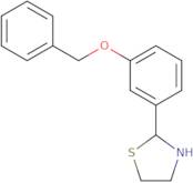 2-[3-(Benzyloxy)phenyl]-1,3-thiazolidine