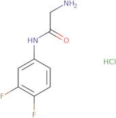 2-Amino-N-(3,4-difluorophenyl)acetamide hydrochloride