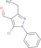 5-Chloro-3-ethyl-1-phenyl-1H-pyrazole-4-carbaldehyde