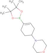 4-[4-(4,4,5,5-Tetramethyl-[1,3,2]dioxaborolan-2-yl)cyclohex-3-en-1-yl]morpholine