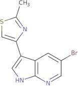 5-Bromo-3-(2-methyl-4-thiazolyl)-1H-Pyrrolo[2,3-b]pyridine