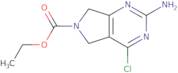 ethyl 4-chloro-2-imino-1H,2H,5H,6H,7H-pyrrolo[3,4-d]pyrimidine-6-carboxylate