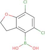 (5,7-Dichloro-2,3-dihydro-1-benzofuran-4-yl)boronic acid