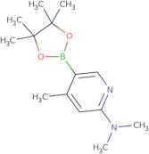 N,N,4-Trimethyl-5-(4,4,5,5-tetramethyl-1,3,2-dioxaborolan-2-yl)pyridin-2-amine