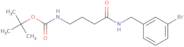 tert-Butyl (4-((3-bromobenzyl)amino)-4-oxobutyl)carbamate