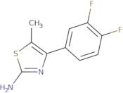 4-(3,4-Difluorophenyl)-5-methyl-1,3-thiazol-2-amine