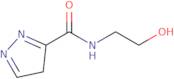 N-(2-Hydroxyethyl)-4H-pyrazole-3-carboxamide