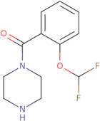 1-[2-(Difluoromethoxy)benzoyl]piperazine