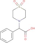 2-(1,1-Dioxo-1,4-thiazinan-4-yl)-2-phenylacetic acid