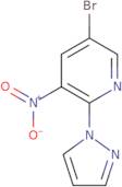 5-Bromo-3-nitro-2-(1H-pyrazol-1-yl)pyridine