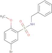 N-Benzyl 5-bromo-2-methoxybenzenesulfonamide