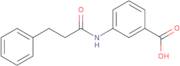 3-[(3-Phenylpropanoyl)amino]benzoic acid