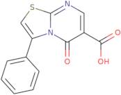 5-Oxo-3-phenyl-5H-[1,3]thiazolo[3,2-a]pyrimidine-6-carboxylic acid