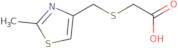 2-{[(2-Methyl-1,3-thiazol-4-yl)methyl]sulfanyl}acetic acid