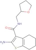 2-Amino-N-(oxolan-2-ylmethyl)-4,5,6,7-tetrahydro-1-benzothiophene-3-carboxamide