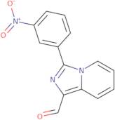 3-(3-Nitrophenyl)imidazo[1,5-a]pyridine-1-carbaldehyde