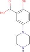 2-Hydroxy-5-piperazin-1-ylbenzoic acid