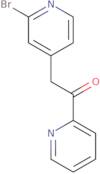 2-(2-Bromopyridin-4-yl)-1-(pyridin-2-yl)ethanone