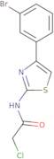 N-[4-(3-Bromophenyl)-1,3-thiazol-2-yl]-2-chloroacetamide