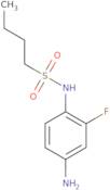 N-(4-Amino-2-fluorophenyl)butane-1-sulfonamide