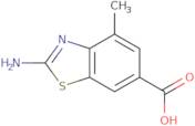 2-amino-4-methyl-1,3-benzothiazole-6-carboxylic acid