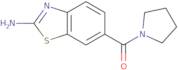 (2-Aminobenzo[D]thiazol-6-yl)(pyrrolidin-1-yl)methanone